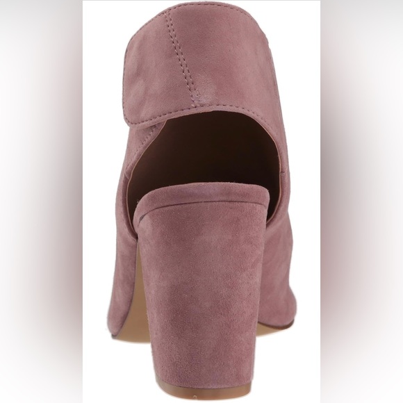 NWT Steve Madden Women's NONSTP Heeled Sandal, mauve suede, 7.5 M US - Picture 3 of 6